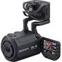 Zoom Q8n-4K Handy Show with microphone arm and 2" monitor screen extended for 