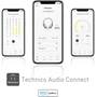 Technics EAH-A800 Mobile app for controlling noise cancellation and sound