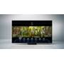Samsung QN65QN90B Super Ultrawide GameView lets you adjust the aspect ratio from 21:9 to 32:9 and move the screen position to eye level for compatible PC games, optimizing your playing experience