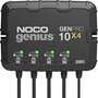 NOCO GENPRO10X4 This tough charger can handle four 12-volt batteries at a time