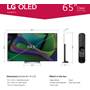 LG OLED65C3PUA Dimensions