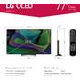 LG OLED77C3PUA Dimensions