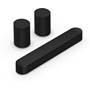 Sonos Beam 5.0 Home Theater Bundle Powered sound bar and wireless surround speakers (AC power required)
