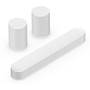 Sonos Beam 5.0 Home Theater Bundle Powered sound bar and wireless surround speakers (AC power required)