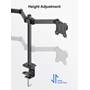 ErgoAV ERDAS2-01B Adjustable height
