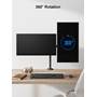 ErgoAV ERDAS2-01B Each screen can be oriented in landscape or portrait mode