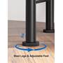 ErgoAV ERFFS5-01BB Metal feet with built-in levelers