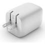 Belkin BOOST↑CHARGE™ PRO Dual USB-C Charger Retractable prongs