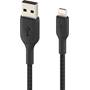Belkin BOOST↑CHARGE™ This charging cable's braided jacket helps it withstand a lot of use