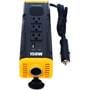 PowerDrive PWD150S This inverter's 12-volt outlet can be capped to keep dirt and dust out