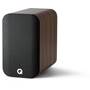 Q Acoustics 5010 Angled left view, with grille