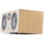Focal Theva Center Included stand imparts slight upward tilt for a more immersive soundstage