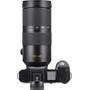 Leica Vario-Elmar SL 100-400mm f/5-6.3 Top view, shown mounted to camera (sold separately)