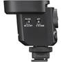 Sony ECM-M1 Side view showing noise filter and attenuation switches