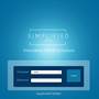 Simplified MFG MX44KT web interface log-in screen