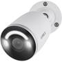 Lorex® 4K Smart Deterrence IP Wired Bullet Camera Dual warning spotlights and full-color LED light
