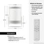 Samsung The Freestyle Gen 2 Dimensions