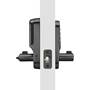 Yale Assure Lever Keypad with Z-Wave Side view installed