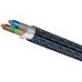 Pangea Audio AC-14 2-way multi-gauge cable geometry and triple shielding