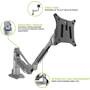 Kanto DMS1000 Bracket and arm details