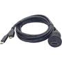 Accele USBRCHDMID Install this cable's connector socket in your dash or center console for a simple way to plug in your devices