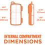 Ecoxgear EcoExtreme 2 Interior dimensions