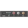 Ethereal CS-DACA The output section has a digital optical and coaxial out, an analog pair of stereo RCAs, and a stereo 3.5mm output