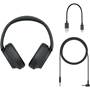 Sony WH-CH720N Includes charging cable and optional wired listening cable with 3.5mm miniplug