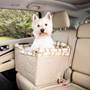 PetSafe Deluxe Pet Safety Seat Installs easily using your vehicle's front or back seat belt