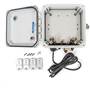 Coastal Source CAS Stream Lid open, shown with included mounting brackets
