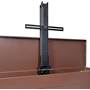 Large Outdoor Shiplap TV Lift Cabinet Universal TV mount included
