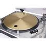 Technics SL-1200G Grand Class Brass and aluminum platter features reinforced three-layer structure with anti-resonance rubber backing