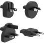 Belkin BoostCharge Interchangeable outlet plugs for the U.S., Europe, United Kingdom, and Australia