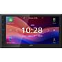 JVC KW-M590BT Simple to use, this JVC receiver lets you wire up your iPhone or Android phone to use as a great copilot. 