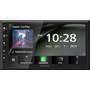 Kenwood DMX4710S Kenwood home screen shown on touchscreen display