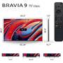 Sony BRAVIA 9 (K75XR90) Dimensions from manufacturer may vary slightly from Crutchfield's measurements