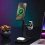 mophie 3-in-1 extendable stand with MagSafe Charge your iPhone, Apple Watch, and AirPods simultaneously