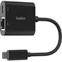 Belkin Connect USB-C to Ethernet and Charge Adapter Side view 
