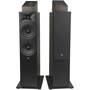 JBL Stage 240H Shown on Stage 2 floor-standing speakers (sold separately) with and without grilles