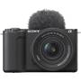Sony Alpha ZV-E10 II Zoom Kit Front, straight on
