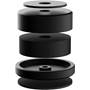 Pro-Ject Debut EVO 2 Adjustable metal feet with TPE damping