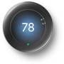 Google Nest Learning Thermostat, 4th Gen Large display is easier to read from a distance