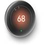 Google Nest Learning Thermostat, 4th Gen Angle (left)