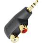 AudioQuest Mini-to-RCA Hard Adaptor Front