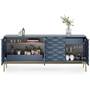 BDI Ripple 7629 Drawers and shelves can be reconfigured
