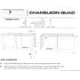 Salamander Designs Dual Miami 237 Cabinet Bundle Instructions included for joining cabinets