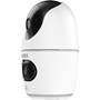 Lorex 2K Dual-Lens Indoor Pan-Tilt Wi-Fi Security Camera Side