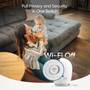 eufy by Anker Baby Monitor E21 Wi-Fi switch lets you rely on a dedicated wireless signal between the monitor and camera, instead of going through your router