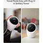 eufy by Anker Baby Monitor E21 Take the baby monitor with you with easy plug-in or battery-powered modes