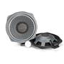 Bavsound Ghost BMW Underseat Subwoofers V3 8-ohm Golf ball shown for scale 